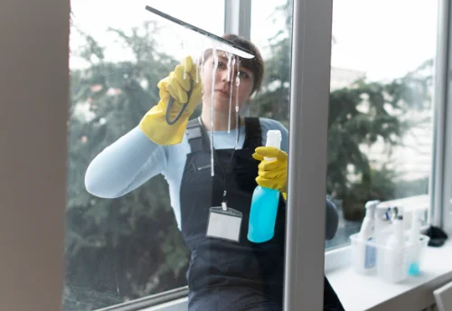 Nettoyage de vitres intérieures et extérieures à Aire